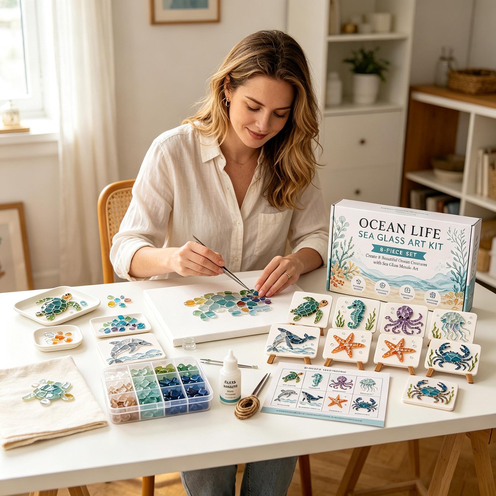 Kit de Artesanato DIY de Mosai - Home Decor Nautical avaliação e preço