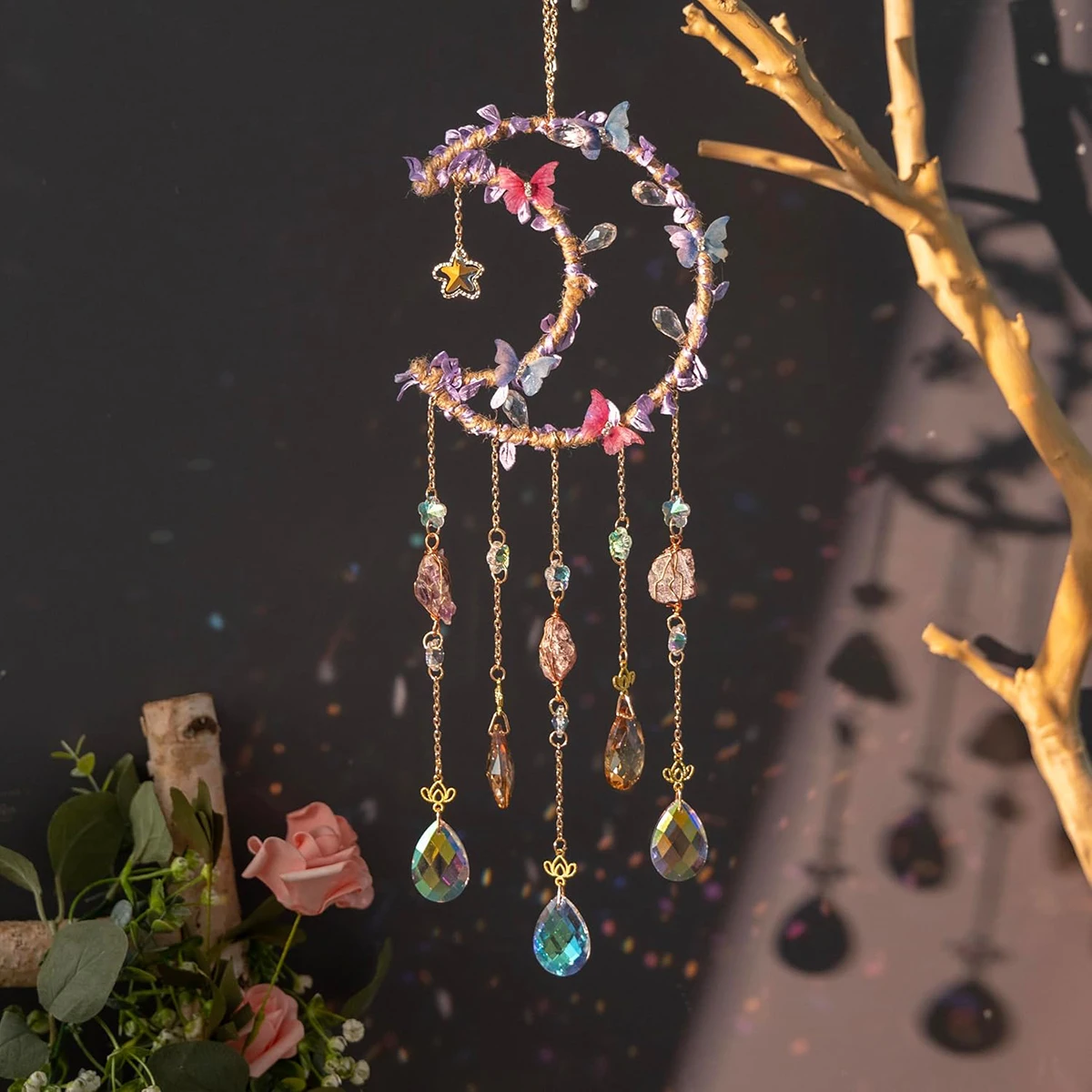 Apanhadores de Sonhos de Crist - Boho Wind Chimes avaliação e preço