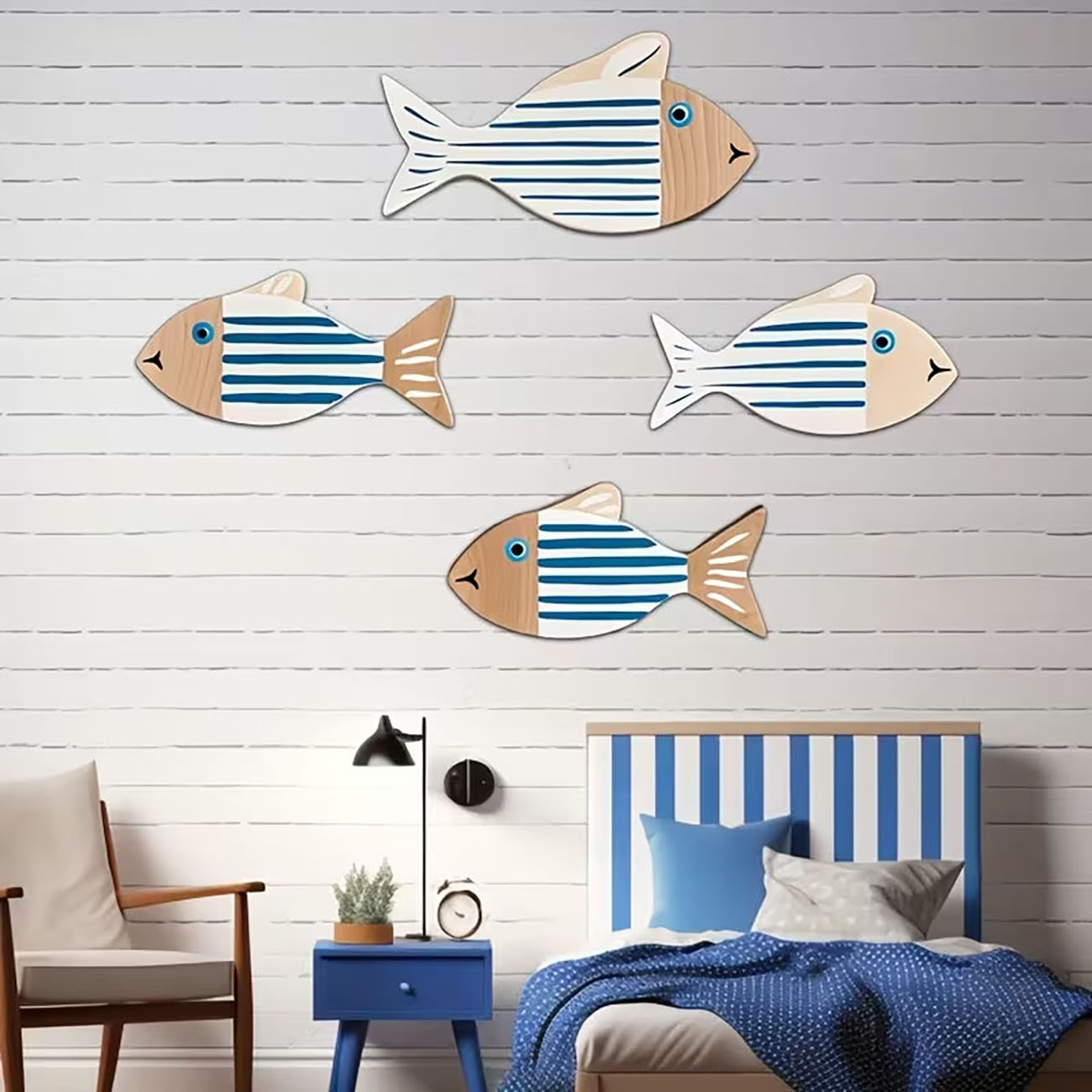 Conjunto de 4 Peças de Decoraç - Home Decor Nautical avaliação e preço