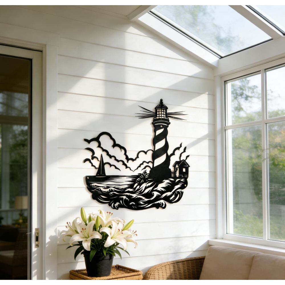 CIFbuy Arte de Parede em Metal - Home Decor Nautical avaliação e preço