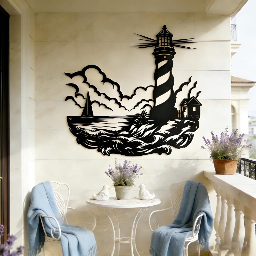 CIFbuy Arte de Parede em Metal - Home Decor Nautical avaliação e preço