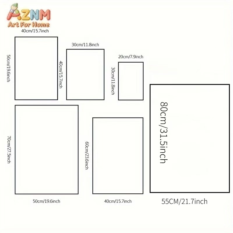1 unidade, pôster de anime H-H - Geometric Wall Art avaliação e preço