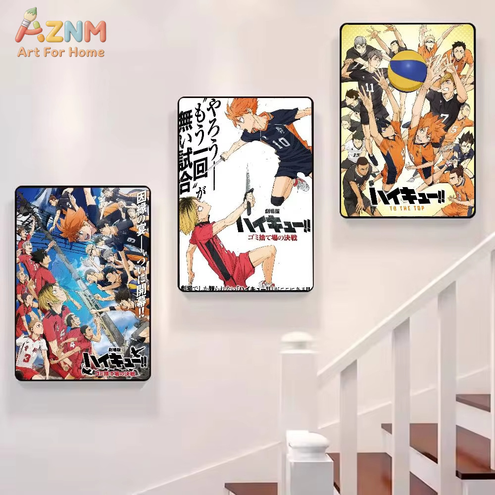 1 unidade, pôster de anime H-H - Geometric Wall Art avaliação e preço
